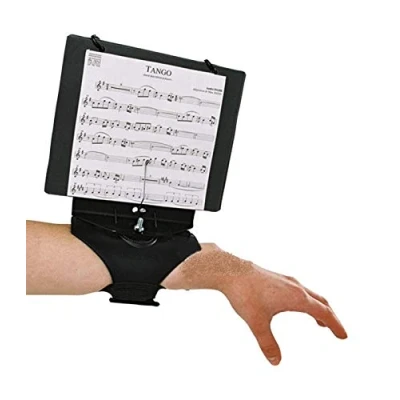 Immagine di Deg HC/225 Leggio per Flauto Traverso, in plastica, ergonomico, regolabile, con vassoio