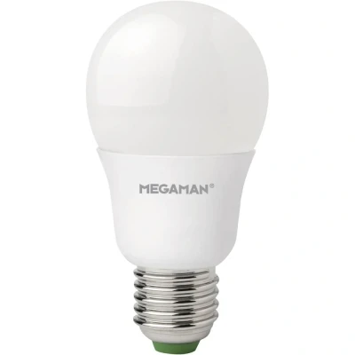 Immagine di Megaman MM21045 LED (monocolore) ERP F (A G) E27 Forma di bulbo 9.5 W = 60 Bianco caldo (Ø x L) mm 115 1 pz.