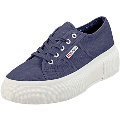 Immagine di Superga 2287 Bubble Scarpe Da Ginnastica Basse Donna, Blu (Navy 933), 42 EU, Pair
