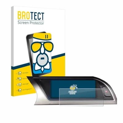 Immagine di brotect Pellicola Vetro Opaca per Audi A4 B8 (2012 2015) MMI Navigation Plus 7&quot; Protezione Schermo [Anti Riflesso, Durezza 9H]