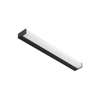 Immagine di Lindby applique &#039;Ulisan&#039; (Moderno) colore Nero, in Alluminio ad es. Bagno (1 luce, lampadina inclusa) per bagno,