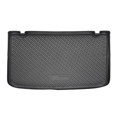 Immagine di NORM Vasca Baule Per Bagagliaio In TPE Gomma Su Misura Adatti Clio 4 IV 3/5 Porte 2012 2019, Bordo alto cm, Antiscivolo, Inodore, Vestibilità Perfetta, Nero