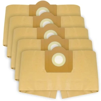 Immagine di SPARES2GO Sacchetti compatibili con aspirapolvere Karcher NT27/1 NT30/1 NT48/1 NT65/2 NT72/2 AB27 K2001 K 3011 (confezione da 5)
