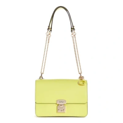 Immagine di Guess Eliette Borsa a mano, Donna, Taglia: One Size, Chartreuse