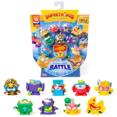 Immagine di SuperThings KAZOOM Power Battle Confezione da 10 Contiene (include 1 figura a sorpresa e capitano d&#039;oro). 2