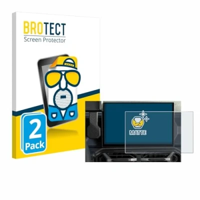 Immagine di brotect Pellicola Protettiva Opaca per Dacia Duster Infotainment System (2024) Anti Riflesso (2 Pezzi)