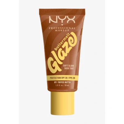 Immagine di NYX Professional Makeup Buttermelt Glaze Foundation LSF 30 Fondotinta, Taglia: ml, Toffee butta