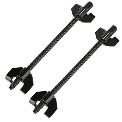 Immagine di YIFAA Set di 2 compressori a Molla ammortizzatori, 380 mm, tendi Molle, abbassamento Auto, Ammortizzatore Urti per Auto Sospensione