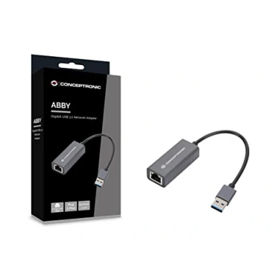 Immagine di CONCEPTRONIC GIGABIT USB NETWORK ADAPTER 3.0