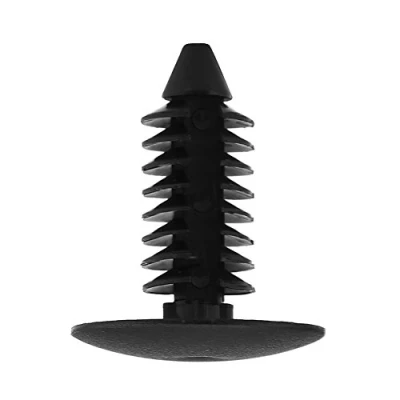 Immagine di Rivetti Auto + Clip Pannelli In Plastica Per A 16 100Pz Clips Nylon Nero, Universale Auto/Parafanghi/Rivetti Paraurti Di Fissaggio Viti Fori Da 7,5 Mm Pressione