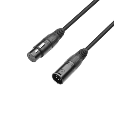 Immagine di Adam Hall Cables 3 STAR DGH 0600 Cavo DMX XLR maschio 5 poli a femmina 6 m