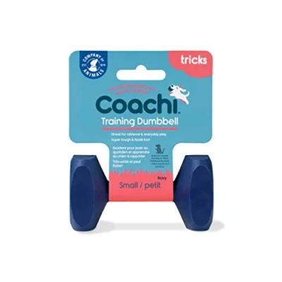Immagine di Coachi Training Dumbbell, galleggiante, lancio a lungo raggio, gioco classico Per il riporto, addestramento cuccioli e da caccia. Accessorio cani, super resistente. cani di taglia piccola.