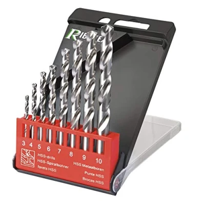 Immagine di Ribimex PRFE8HSSM2/V Set Punte per Metallo, 8 Pezzi
