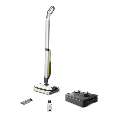 Immagine di Kärcher Lavapavimenti FC 7 Cordless, Rimuove lo Sporco in Una Sola Passata, Pet Friendly, Tecnologia Professionale con 4 Rulli Controrotanti, Adatta a tutti i pavimenti, Autonomia ca. 45 min.