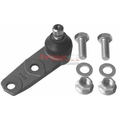 Immagine di METZGER 57020918 Testina braccio oscillante Assale anteriore Dx, Sx, inferiore con materiale di montaggio KIT + RENAULT: Kangoo I