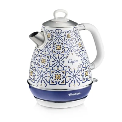 Immagine di Ariete 2869 Bollitore Capri, Elettrico, 1,7L, Infusi, the, tisane, Base cordless, Autospegnimento