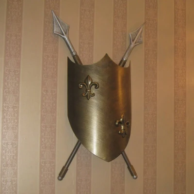 Immagine di Elstead Applique Crusader a luce indiretta