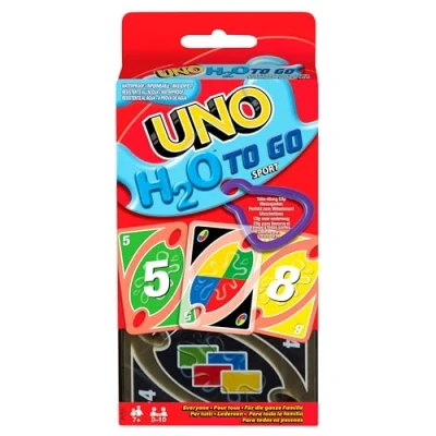 Immagine di Mattel Games UNO H2O Gioco di Carte Impermeabile