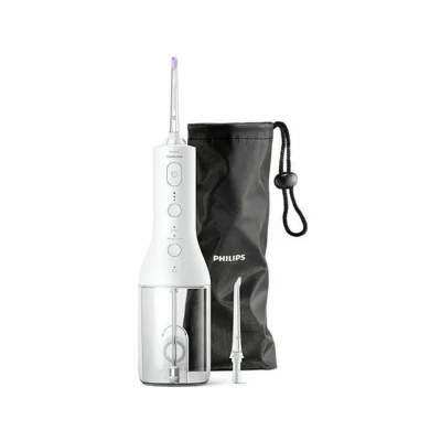 Immagine di Philips Sonicare Irrigatore Orale Power Flosser 3000 Cordless Per Denti e Gengive Bianco (Modello HX3826/31)