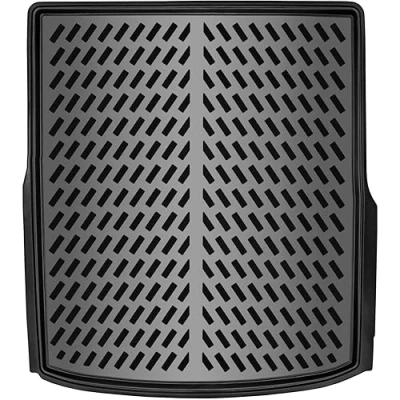 Immagine di ELMASLINE Vasca baule 3D per VW Passat B8 Variant 2014 1/2024 (station wagon), antiscivolo con bordo extra alto 5 cm, accessorio bagagliaio