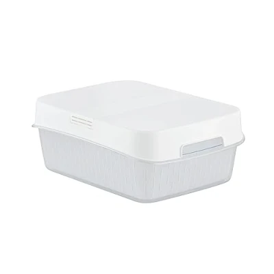 Immagine di Care+Protect Contenitore per alimenti con filtro al carbone, mantiene fresche la frutta e verdura più a lungo, riducendo così gli sprechi alimentari, 6.4 L