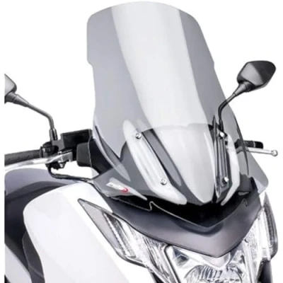 Immagine di Puig 6035W Parabrezza V Tech Line Touring per Motocicletta Honda Integra 700 2012, Trasparente, M