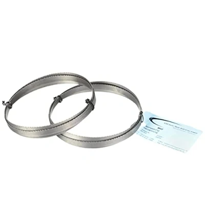 Immagine di SMI Set di 2 lame per sega a nastro bimetalliche M42 1638 x 13 0,65 mm 18 dpp p.es. adatto Optimum, Epple, Holzmann, lama nastro.