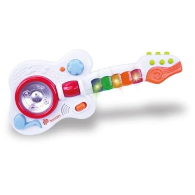 Immagine di Bontempi BabyGroove Chitarra Rock Elettronica per Vibrazioni Potenti e Ritmi Innovativi, 170x50x400 mm, Colore Standard, 203325