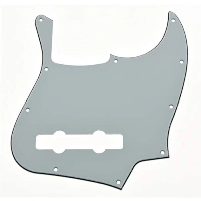 Immagine di Dopro 5 corde Jazz Bass Pick Guard J Scratch Plate per USA/Messicano FD Bianco 3 strati