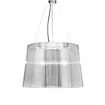 Immagine di Kartell Gè Lampada a Sospensione E27, Trasparente (Cristallo), 37 x 230 26 cm