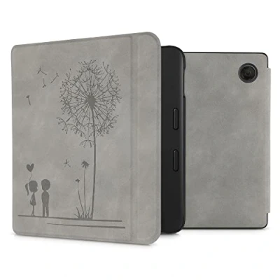 Immagine di kwmobile Custodia eReader Compatibile con Tolino Vision 6 Cover eBook Reader Flip Case Magnetica Pelle PU Amore