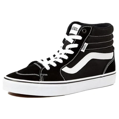 Immagine di Vans Filmore Hi, Sneaker Donna, Suede Canvas Black White, 38 EU
