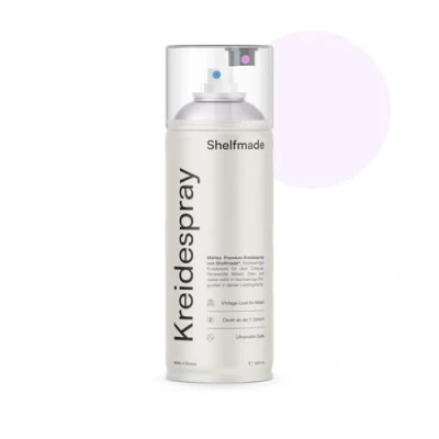 Immagine di shelfmade Spray a gesso di alta qualità in lilla colori opaco Chalk coprente (Lilla Lillà)