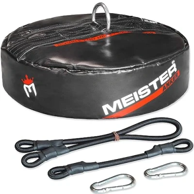 Immagine di Meister Anker Ancoraggio da pavimento per sacco boxe a doppia estremità, con elastici