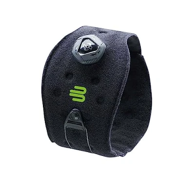 Immagine di Bauerfeind Fascia Per Gomito Unisex, Ridurre Il Carico Muscolare Dell&#039;Avambraccio, Anello In Silicone, Sistema Di Chiusura Boa, Colore: Nero