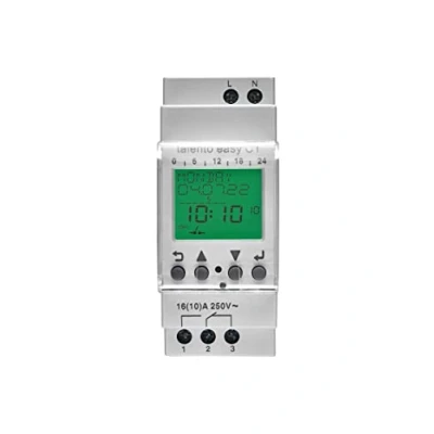 Immagine di GRÄSSLIN 03.61.0002.1 talento Easy C1 Astro Timer digitale con programma annuale e I 2TE 1 canale Montaggio su guida DIN Regolazione 12/24h