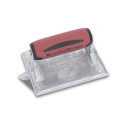 Immagine di Fresa per scanalature in zinco Marshalltown, R 6 mm, L 10 P 13 mm con impugnatura DuraSoft, zinco, utensili pavimenti e calcestruzzo, dimensioni: 152x111