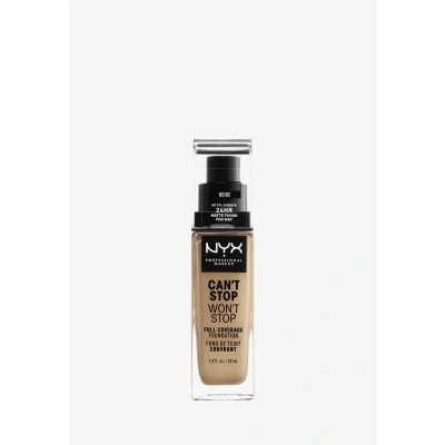 Immagine di NYX Professional Makeup Can&#039;t Stop Won&#039;t Full Coverage Fondotinta Beige 30 ml