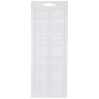 Immagine di Chef Aid Set di stampi per cubetti Ghiaccio, 2 pz, Colore: Bianco