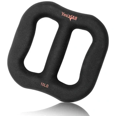 Immagine di Yes4All Manubrio multifunzionale 3 in 1 neoprene/Manubrio multiuso con nucleo solido, curva ergonomica