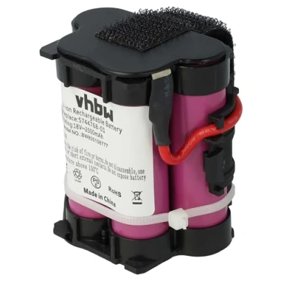 Immagine di vhbw batteria compatibile con Husqvarna Automower 105, 305, 308, 308X, 308 X robot tagliaerba (Li Ion, 2000mAh, 18V) ricaricabile