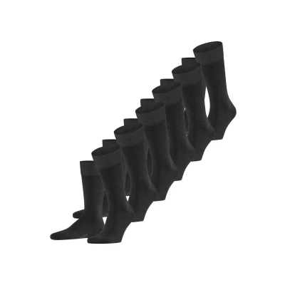 Immagine di Falke Happy 6PACK Everyday Casual Calze, Uomo, Taglia: 39 42, Anthra mel