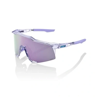 Immagine di 100% Speedcraft Sport Performance Occhiali da sole ciclismo (lavanda lucida traslucida HiPER lavanda a specchio)