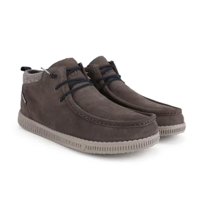 Immagine di WALK in PITAS WP150 BOB Stivaletti Casual da Uomo Stivaletto Camoscio Scarpa Urbana a Collo Basso Calzatura Comoda Sneakers Invernali Scarpe Tórtola 43