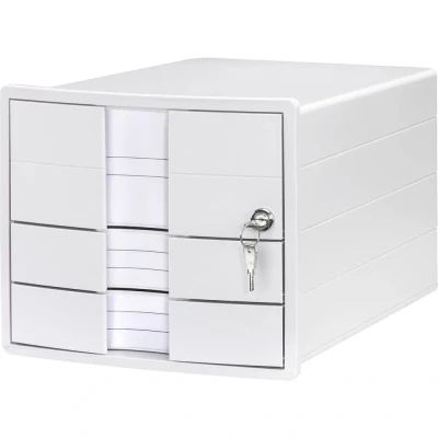 Immagine di HAN IMPULS 1018 12 Cassettiera Bianco DIN A4, C4 Numero cassetti: 3
