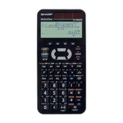 Immagine di Sharp EL W550XG Calcolatrisce scientifica, colore: nero, Versione tedesca