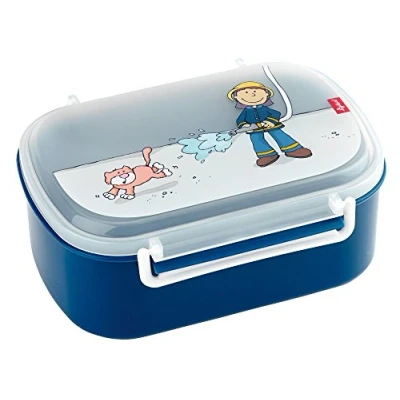 Immagine di Sigikid 25006 Contenitore per il pranzo e la merenda Gina Galopp, senza BPA, bambine, consigliato a partire dai 2 anni, colore: rosa