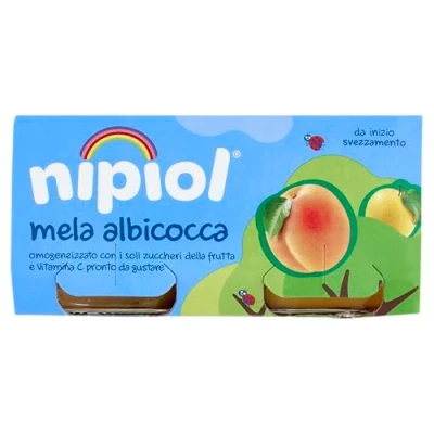 Immagine di Nipiol Omogeneizzato Albicocca, Mela 24x80g