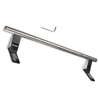 Immagine di ANAKEL HOME Ricambio maniglia frigorifero 743843200 compatibile con Liebherr, per porta chiave a brugola inclusa, acciaio inox, 45,8 cm