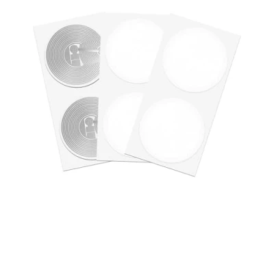 Immagine di 100 Pezzi NFC Tag,NTAG215 Stickers,NFC Tag riscrivibili,Rotondo 25 mm Chip iphone per Tutti gli Smartphone compatibile con TagMo e Amiibo